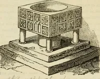 An illustration from The antiquarian itinerary, comprising specimens of architecture, monastic, castellated, and domestic; with other vestiges of antiquity in Great Britain. Accompanied with descriptions (1815)