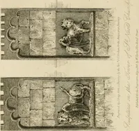 An illustration from The antiquarian itinerary, comprising specimens of architecture, monastic, castellated, and domestic; with other vestiges of antiquity in Great Britain. Accompanied with descriptions (1815)