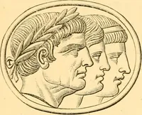 An illustration from Antique gems and rings (1872)
