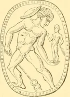 An illustration from Antique gems and rings (1872)