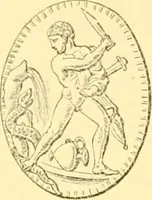 An illustration from Antique gems and rings (1872)