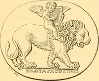 An illustration from Antique gems and rings (1872)