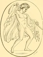 An illustration from Antique gems and rings (1872)