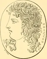 An illustration from Antique gems and rings (1872)