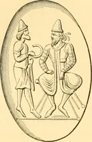 An illustration from Antique gems and rings (1872)