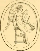 An illustration from Antique gems and rings (1872)