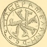 An illustration from Antique gems and rings (1872)
