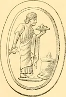 An illustration from Antique gems and rings (1872)