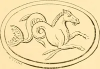 An illustration from Antique gems and rings (1872)