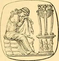 An illustration from Antique gems and rings (1872)