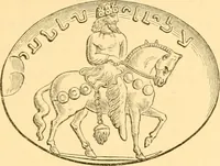 An illustration from Antique gems and rings (1872)