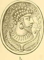 An illustration from Antique gems and rings (1872)