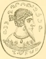 An illustration from Antique gems and rings (1872)