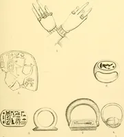 An illustration from Antique gems and rings (1872)