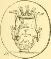 An illustration from Antique gems and rings (1872)