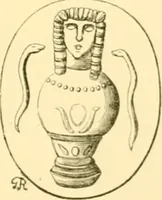 An illustration from Antique gems and rings (1872)