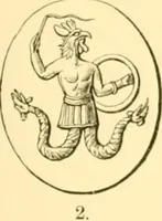 An illustration from Antique gems and rings (1872)