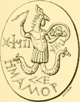 An illustration from Antique gems and rings (1872)