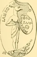 An illustration from Antique gems and rings (1872)