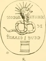 An illustration from Antique gems and rings (1872)