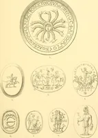 An illustration from Antique gems and rings (1872)