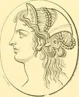 An illustration from Antique gems and rings (1872)