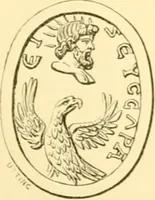 An illustration from Antique gems and rings (1872)