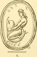 An illustration from Antique gems and rings (1872)