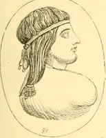 An illustration from Antique gems and rings (1872)