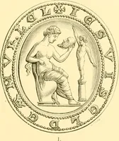 An illustration from Antique gems and rings (1872)