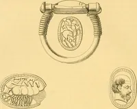 An illustration from Antique gems and rings (1872)