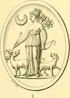 An illustration from Antique gems and rings (1872)