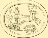 An illustration from Antique gems and rings (1872)