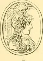 An illustration from Antique gems and rings (1872)