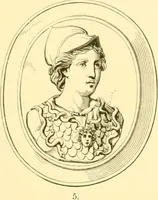 An illustration from Antique gems and rings (1872)