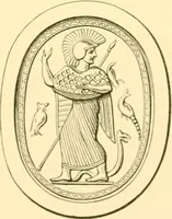 An illustration from Antique gems and rings (1872)