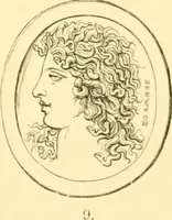 An illustration from Antique gems and rings (1872)