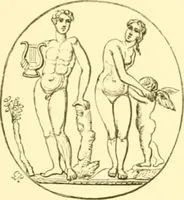 An illustration from Antique gems and rings (1872)