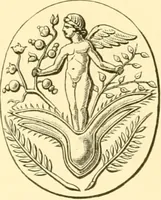 An illustration from Antique gems and rings (1872)