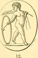 An illustration from Antique gems and rings (1872)