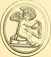 An illustration from Antique gems and rings (1872)