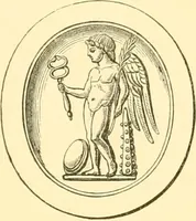 An illustration from Antique gems and rings (1872)