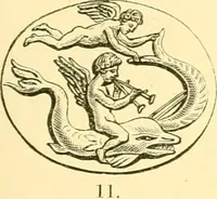 An illustration from Antique gems and rings (1872)