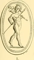 An illustration from Antique gems and rings (1872)