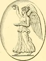 An illustration from Antique gems and rings (1872)