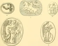 An illustration from Antique gems and rings (1872)