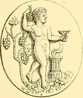 An illustration from Antique gems and rings (1872)