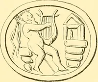 An illustration from Antique gems and rings (1872)