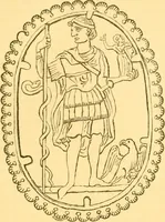 An illustration from Antique gems and rings (1872)