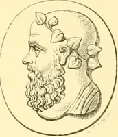 An illustration from Antique gems and rings (1872)